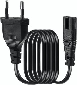 Resim aogo 3 Metre Teyp Işıldak Fişi C7 Power Güç Kablosu 3m 2x0.75 Enerji Kablosu 2 Pinli Power Cord 