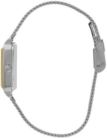 Resim SLAZENGER, GOLD KARE KASA, BEYAZ KADRAN, ÇELİK HASIR KORDON, TAŞLI, QUARTZ, 25MM, 3ATM, KADIN KOL SAATİ, SL.09.2255.3.09 