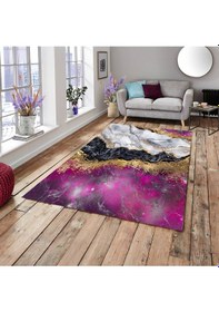 Resim Ideal Kadife 4 M2 Ve 6 M2 Seçenekli Lastikli Halı Örtüsü 187 