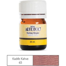 Resim Artdeco Kumaş Boyası 65 Kadife Kahve 