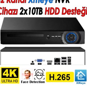 Resim J-TECH 4K 32 Kanal Network Video 8MP 10TB XMeye NVR IP Kamera Güvenlik Kayıt Cihazı J-O32NVR 