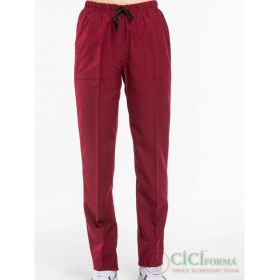 Resim Cici Forma Tek Alt Bordo Pantolon 