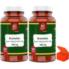 Resim Ncs Bromelain 500 Mg 2 x 90 Tablet 