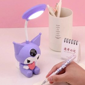 Resim Sanrio Kawai Kuromi LED Şarzlı Çocuk Odası Masa Lambası 