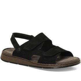 Resim Polaris 5 Nokta 107452N.M 5FX Siyah Erkek Sandalet 