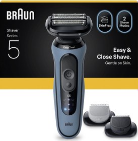 Resim Braun Series 5 Elektrikli Tıraş Makinesi, Islak Ve Kuru, Hassas Düzeltici, Vücut, 52-a1650s 1 Saat 