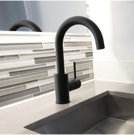 Resim Sardıcı Vermilion Serisi Lavabo Bataryası Siyah 