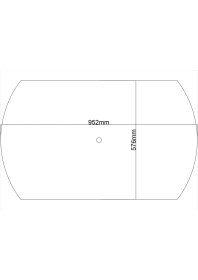 Resim Motifpiyer Lamba Tavan Gobegi 49-MOTIFLI-OVAL-2ADET 