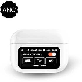 Resim APPELLO Dokunmatik Ekranlı Air Pro 2 ANC Bluetooth Kulaklık 
