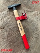 Resim DHT PRO 100GR ÇELİK ÇEKİÇ TESFİYE ÇEKİCİ YÜKSEK KALİTE ÖZEL CRV ÇEKİÇ 