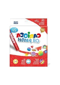 Resim 24 Renkli Yağlı Pastel Boya Kalemi Seti - Yaratıcılığı Destekler 0 