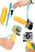Resim Utelips Gopro Aksiyon Kamera Uyumlu 3 Parça Aksiyon Kamera Su Altı Dalış Şamandıra Pivot Vida Ve Bileklik 