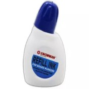 Resim SNOWMAN BEYAZ TAHTA KALEMİ MÜREKKEBİ 30 CC MAVİ 12 ADET Esmo