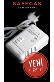 Resim SAFEGAS Sg-03 Gaz Alarm Cihazı Dedektörü Gazmer Onaylı Ce Belgeli 