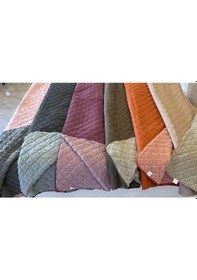 Resim Soft Cloudy Yatak Örtüsü Tek Kişilik 160x220 Cappucino 