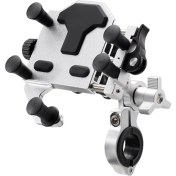 Resim Woodpool Evrensel Pedal Elektrikli Araç Telefon Standı Darbe Emici 360° Dönebilen Ayarlanabilir Motos Navigasyon Braketi A (Yurt Dışından) 