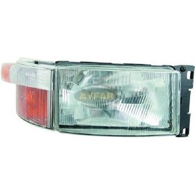 Resim Ayfar Scania 114-124 Sinyalli Komple Far Sol E4 