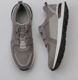 Resim Bueno Shoes Gri Nubuk Baskılı Erkek Spor Ayakkabı 07m15816653 