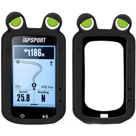 Resim Youtek Bsc200 Gps Bisiklet Bilgisayarı Koruması - Su Geçirmez Silikon Kılıf, Darbeye Dayanıklı, Renkli, Hd Cam Ekran Koruyucu İle Sırt Yemeği Siyah 