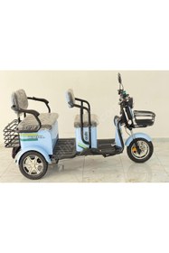 Resim Kral Sarin 3 Tekerli Elektrikli Motosiklet 