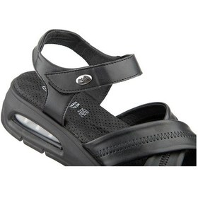 Resim Muya Plivati Anatomik Air Max Tabanlı Topuk Dikeni Kadın Sandalet Siyah 