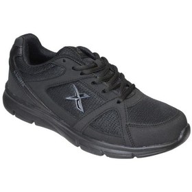 Resim Kinetix Siyah Fileli Yazlık Sneaker Spor Yürüyüş Ayakkabısı 001 