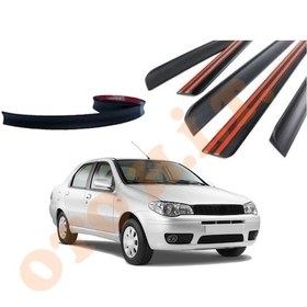 Resim Fiat Albea Uyumlu Bagaj Üstü Spoiler Mat Siyah 