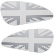 Resim Dolıty Bobber T100 T120 Için 1 Çift Yakıt Buzlu-mat-gümüş 