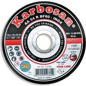 Resim Karbosan 115mm Inox Kesme Taşı 