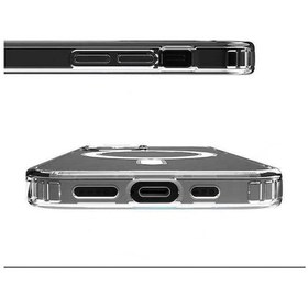 Resim Apple Uyumlu iPhone 14 Kilif Magsafe Kablosuz Sarj Seffaf Kapak 470561041 
