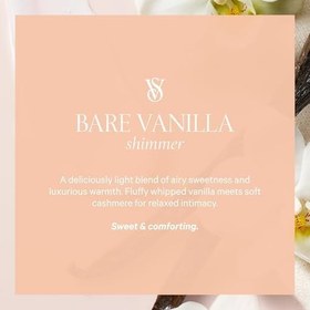 Resim Victoria's Secret Bare Vanilla Shimmer 250 ml Simli Işıltılı Kadın Vücut Spreyi 