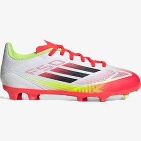 Resim adidas F50 League Mg Çocuk Beyaz Çim Saha Kramponu 