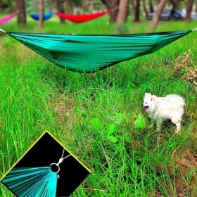 Resim Bundera Salıncak Hamak Kamp Hamağı Piknik Hamağı Bahçe Balkon Kamp Outdoor Av Avcı Dağcı Spor Hamak 
