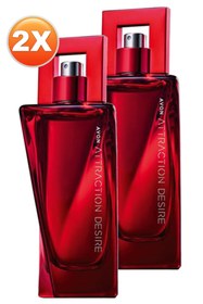 Resim Avon Attraction Desire Kadın Parfüm Edp 50 Ml. İkili Set 