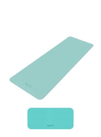 Resim Gymo Ekolojik 6mm TPE Yoga Matı Pilates Minderi Diz Dirsek Koruyucu Matlı Set Nane Yeşili 