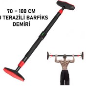 Resim Su Terazili Barfiks Demiri 70-100 cm 