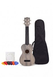 Resim gonzales 4 Telli Ukulele Ahşap Desenli 