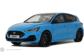 Resim 1:18 OTTO 2024 Ford Focus ST Edition Azure Blue 