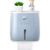 Resim Three Beans Doku Saklama Kutusu Duvara Montaj Doku Dispenseri Doku Kutusu Çizgi Kağıt Tutucu ile Multifold Kağıt Havlular | Doku Kutuları (Yurt Dışından) 