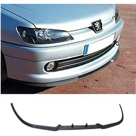 Resim Peugeot 306 Ön Lip Mat Siyah Ön Tampon Lip 