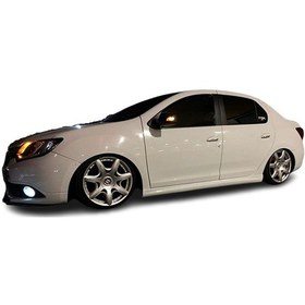 Resim Renault Symbol 2012 2022 Marşpiyel Seti Plastik 