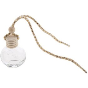 Resim Suntek Charm Boş Cam Parfüm Şişesi Kolye Asılı Dekor 