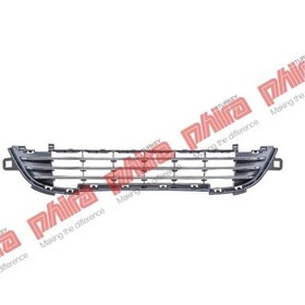 Resim Eşdeğer Ürün Phıra- Peugeot 207 2009 Tampon Izgarası Ön Alt Orta Kromlu Tıp Sıyah 7422c4 