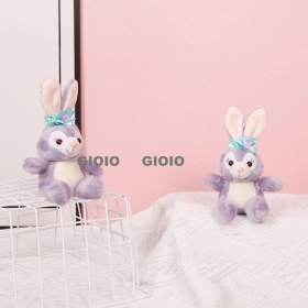 Resim Silver1 Iyi Şanslar Bebek Sevimli Karikatür Peluş Bebek Çanta Kolye Kız Öğrenci Bebek Asılı Anahtar (Yurt Dışından) 