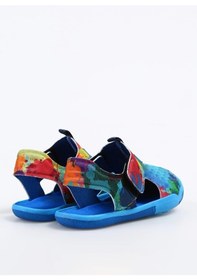 Resim Pepino Dudino Queen Burnu Kapalı Unisex Tekstil Cocuk Sandalet Mavi 