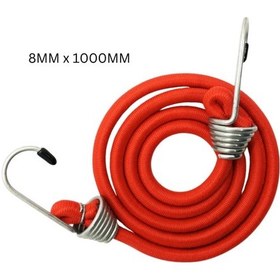 Resim Bagaj Lastiği Kırmızı 8mmx100cm 