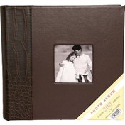 Resim Rabsev 10x15cm 200 Fotoğraf Kapasiteli Lüks Pencereli Deri Fotoğraf Albümü RS52200-K 