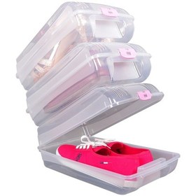 Resim 25'li Bayan Ayakkabı Kutusu Ayakkabı Saklama Kutusu 