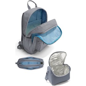 Resim Coral High Siyah Futbol Desenli 3 Lü Okul Çanta Seti Set0123698 Siyah 
