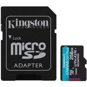 Resim Kıngston 256gb Canvasgo+ Sdcg4/256gb Mıcro-sd Hafıza Kartı 